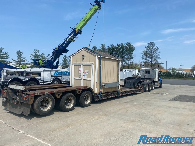 construction equipment hauling 3