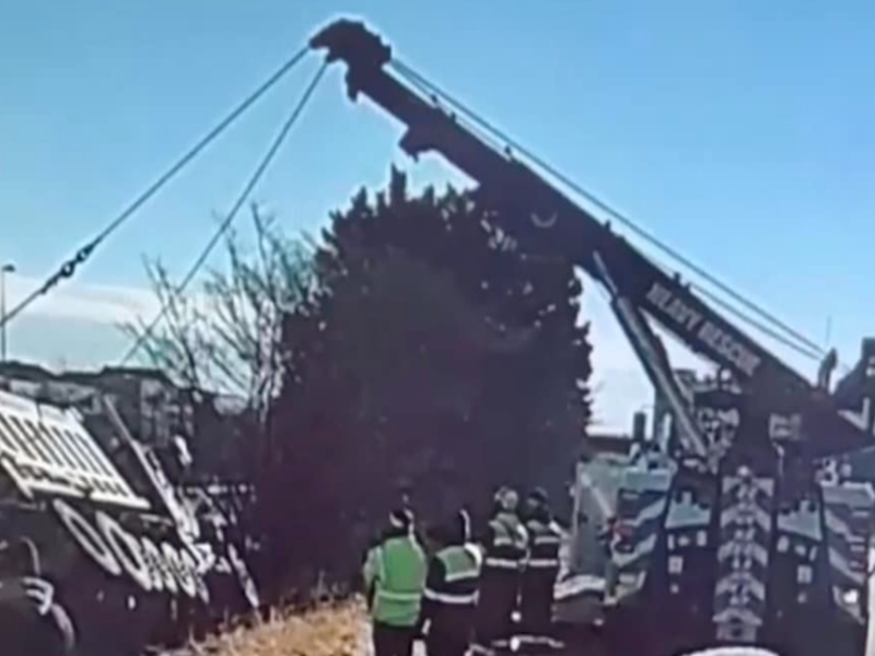 dump truck towing Road Runner