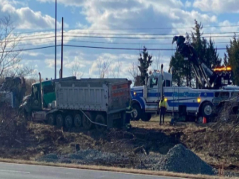 dump truck towing company